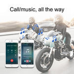 Tai nghe Bluetooth mũ bảo hiểm xe máy T4 BT 5.0 Stereo kết nối tự động hỗ trợ SIRI, T4