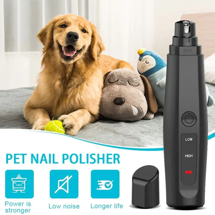 Máy mài móng chó điện sạc USB không đau, Máy mài móng