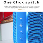 Loa Bluetooth Bass Subwoofer Stereo Không Dây Di Động Đèn LED Nhấp Nháy T&G TG287 FM / Thẻ TF / USB
