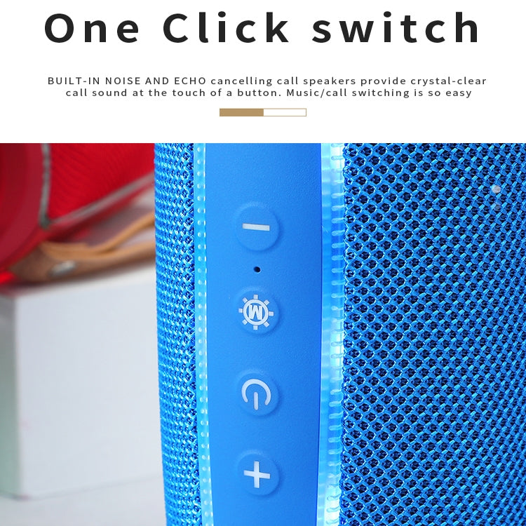 Loa Bluetooth Bass Subwoofer Stereo Không Dây Di Động Đèn LED Nhấp Nháy T&G TG287 FM / Thẻ TF / USB