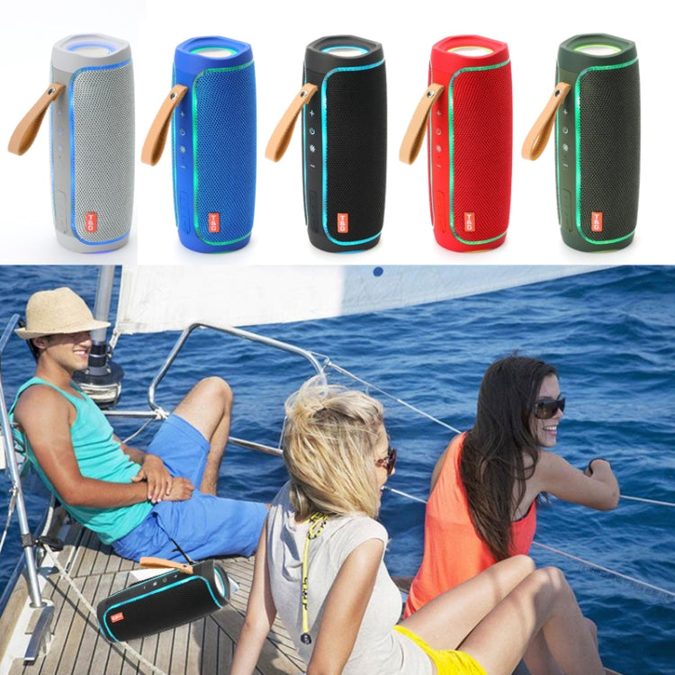 Loa Bluetooth Bass Subwoofer Stereo Không Dây Di Động Đèn LED Nhấp Nháy T&G TG287 FM / Thẻ TF / USB