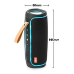 Loa Bluetooth Bass Subwoofer Stereo Không Dây Di Động Đèn LED Nhấp Nháy T&G TG287 FM / Thẻ TF / USB
