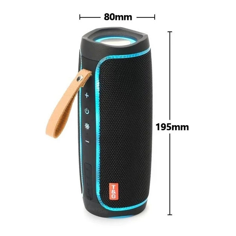 Loa Bluetooth Bass Subwoofer Stereo Không Dây Di Động Đèn LED Nhấp Nháy T&G TG287 FM / Thẻ TF / USB
