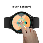 Cho Samsung Galaxy Watch4 44mm Miếng Dán Kính Cường Lực 0.2mm 9H 2.15D Viền Cong ENKAY Hat-Prince, 1 Cái, 2 Cái, 5 Cái, 10 Cái