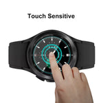 Cho Samsung Galaxy Watch4 Classic 42mm Miếng Dán Kính Cường Lực 0.2mm 9H 2.15D Viền Cong ENKAY Hat-Prince, 1 Cái, 2 Cái, 5 Cái, 10 Cái