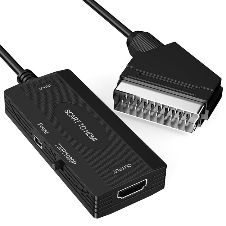 Bộ chuyển đổi âm thanh video SCART sang HDMI 1080P, SCART sang HDMI 1080P