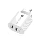 Sạc nhanh cổng đôi 40W PD / Type-C cho dòng iPhone / iPad, phích cắm Anh