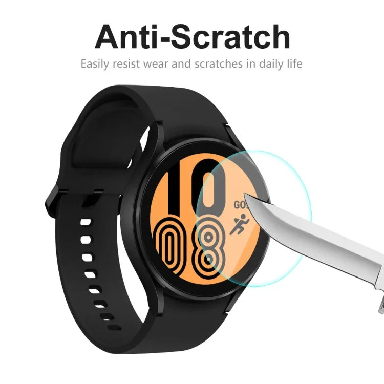 Cho Samsung Galaxy Watch4 44mm Miếng Dán Bảo Vệ Màn Hình Pha Lê Chống Trầy ENKAY Hat-Prince, 1 Cái, 2 Cái