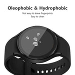 Cho Samsung Galaxy Watch4 44mm Miếng Dán Mềm TPU Bọc Toàn Màn Hình Không Bị Cong Viền ENKAY Hat-Prince, 1 Cái, 2 Cái