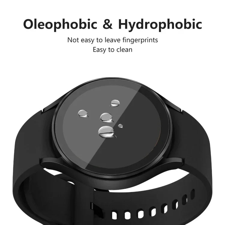 Cho Samsung Galaxy Watch4 44mm Miếng Dán Mềm TPU Bọc Toàn Màn Hình Không Bị Cong Viền ENKAY Hat-Prince, 1 Cái, 2 Cái