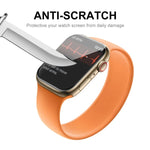 ENKAY Hat-Prince Hộp Bảo Vệ Màn Hình PET 3D Cong Toàn Màn Hình Uốn Nóng HD Thân Thiện Với Ốp Lưng Cho Apple Watch Series 9 / 8 / 7 45mm, 1 Cái Cho Apple Watch Series 7 45mm, 2 Cái Cho Apple Watch Series 7 45mm, 5 Cái Cho Apple Watch Series 7 45mm