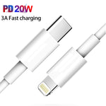 Cáp sạc nhanh PD20W USB-C / Type-C sang 8 Pin đồng bộ dữ liệu cho iPhone 13 / 12 Series, dài 1m, 1.5m, 2m