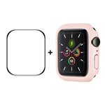 ENKAY Hat-Prince Khung PC + Màng Bảo Vệ Màn Hình PMMA HD Bao Phủ Toàn Bộ Cho Apple Watch Series 9 / 8 / 7 41mm