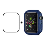 ENKAY Hat-Prince Khung PC + Màng Bảo Vệ Màn Hình PMMA HD Bao Phủ Toàn Bộ Cho Apple Watch Series 9 / 8 / 7 41mm