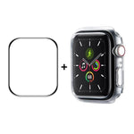 ENKAY Hat-Prince Khung PC + Màng Bảo Vệ Màn Hình PMMA HD Bao Phủ Toàn Bộ Cho Apple Watch Series 9 / 8 / 7 41mm