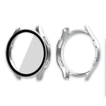 Ốp Kết Hợp Khung PC Bọc Toàn Diện + Kính Cường Lực Bảo Vệ Màn Hình ENKAY Hat-Prince Cho Samsung Galaxy Watch4 44mm
