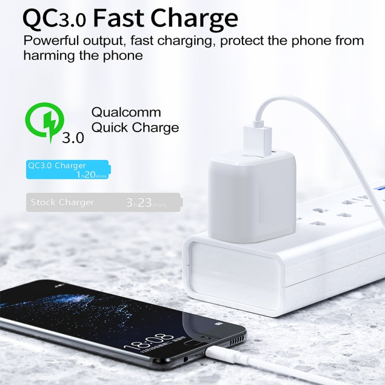 CS-20W Mini Portable PD3.0 + QC3.0 Dual Ports Fast Charger, Charger