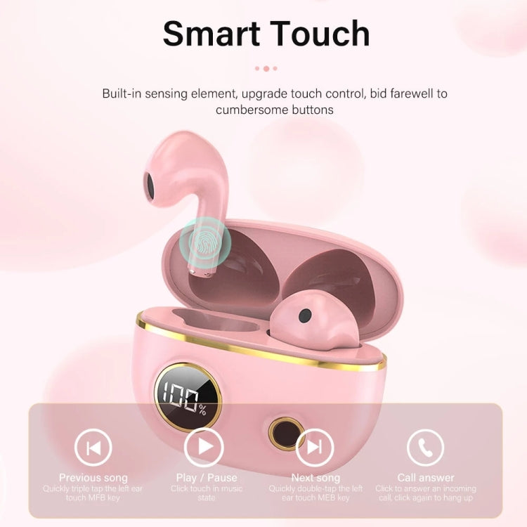 Tai nghe chống ồn chống nước PRO100 TWS Bluetooth 5.2, stereo 9D thể thao, hộp sạc