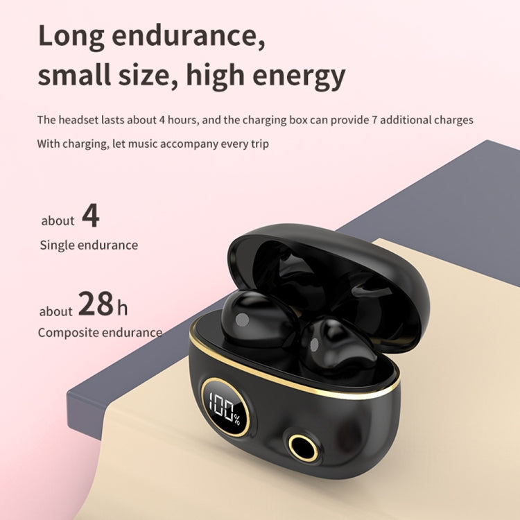 Tai nghe chống ồn chống nước PRO100 TWS Bluetooth 5.2, stereo 9D thể thao, hộp sạc