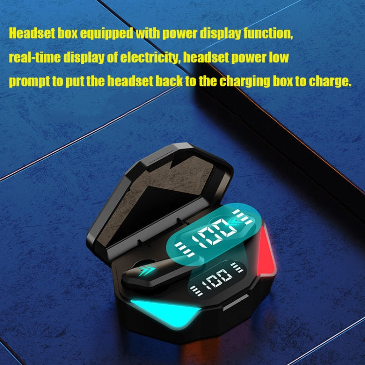 Tai nghe chơi game TWS-Y04 Bluetooth 5.0 TWS stereo thật hai bên điều khiển cảm ứng kèm hộp sạc LED
