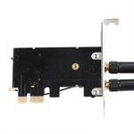 Bộ chuyển đổi card PCIE-1X sang NGFF-Ekey anten kép TXB001