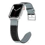 Dây thay thế da denim fit cho Apple Watch Series, 7 41mm / 6&SE&5&4 40mm / 3&2&1 38mm, 7 45mm / 6&SE&5&4 44mm / 3&2&1 42mm