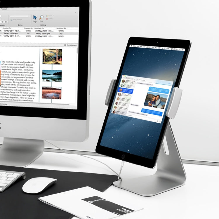 Giá đỡ máy tính bảng AP-7S 7-13 inch hợp kim nhôm xoay 360 độ để bàn