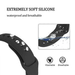 Dây silicone đơn sắc cho Samsung Galaxy Watch Active 22mm