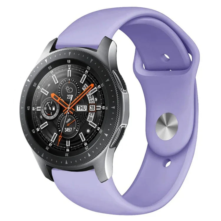 Dây silicone đơn sắc cho Samsung Galaxy Watch Active 22mm