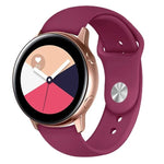 Dây silicone đơn sắc cho Samsung Galaxy Watch Active 22mm