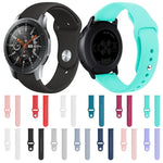 Dây silicone đơn sắc cho Samsung Galaxy Watch Active 22mm