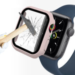 ENKAY Hat-Prince 2 trong 1 Khung PC + Kính Cường Lực 9H Bảo Vệ Bao Phủ Toàn Bộ Cho Apple Watch Series 7 45mm