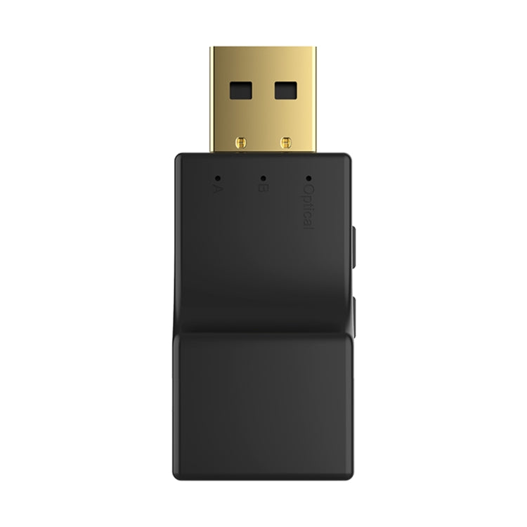 SW03 bộ phát âm thanh Bluetooth 5.0 2 trong 1 USB + SPDIF bộ chuyển đổi quang không dây độ trễ thấp cho TV, PC