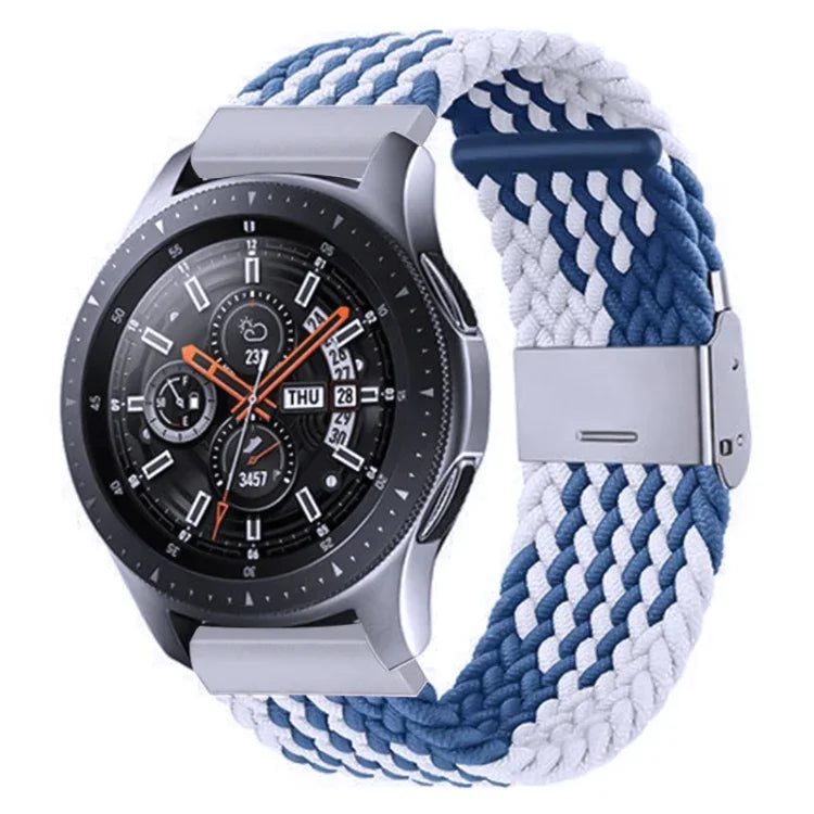Dây đeo khóa kim loại bện nylon cho Galaxy Watch 4 20mm, 20mm