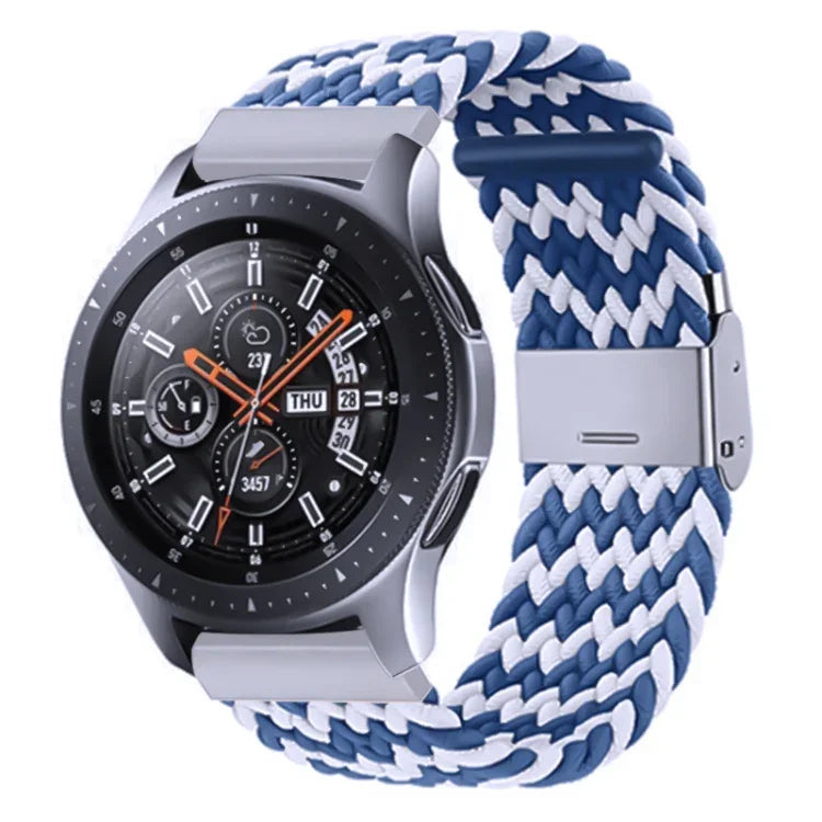 Dây đeo khóa kim loại bện nylon cho Galaxy Watch 4 20mm, 20mm