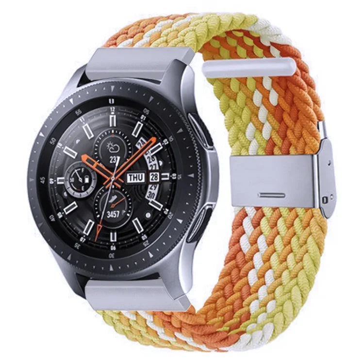 Dây đeo khóa kim loại bện nylon cho Galaxy Watch 4 20mm, 20mm