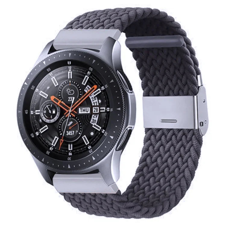 Dây đeo khóa kim loại bện nylon cho Galaxy Watch 4 20mm, 20mm