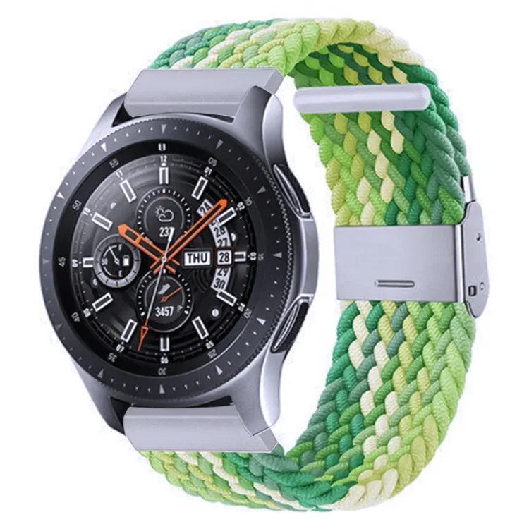 Dây đeo khóa kim loại bện nylon cho Galaxy Watch 4 20mm, 20mm