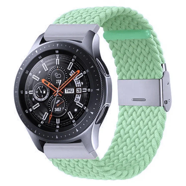 Dây đeo khóa kim loại bện nylon cho Galaxy Watch 4 20mm, 20mm