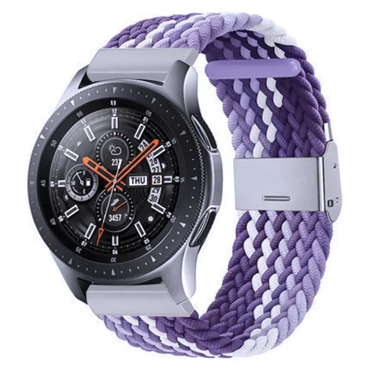 Dây đeo khóa kim loại bện nylon cho Galaxy Watch 4 20mm, 20mm