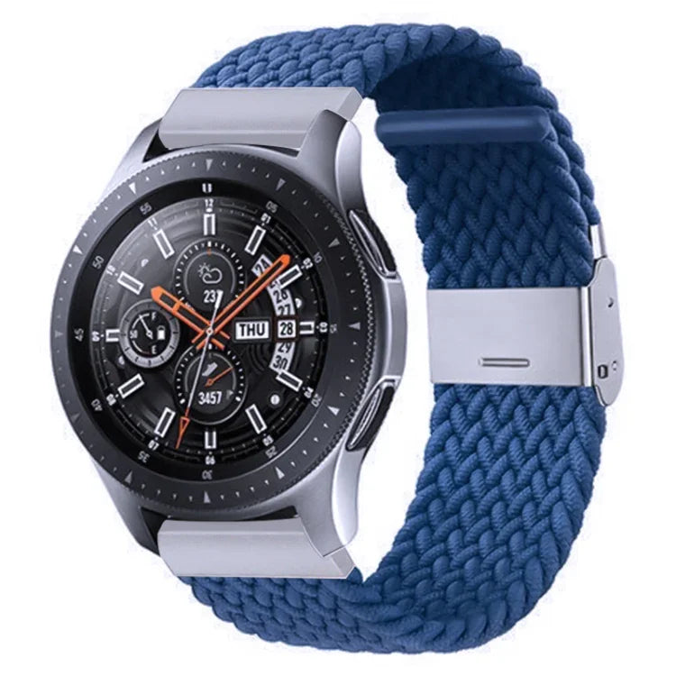Dây đeo khóa kim loại bện nylon cho Galaxy Watch 4 20mm, 20mm