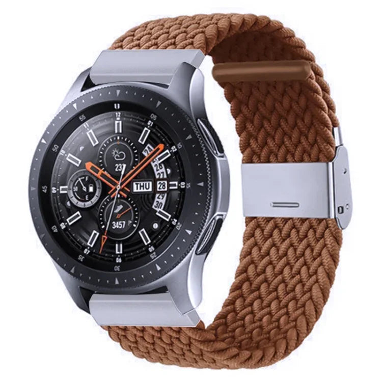 Dây đeo khóa kim loại bện nylon cho Galaxy Watch 4 20mm, 20mm
