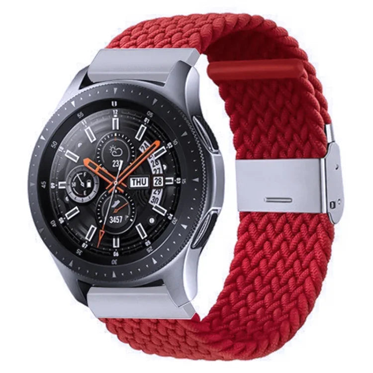 Dây đeo khóa kim loại bện nylon cho Galaxy Watch 4 20mm, 20mm