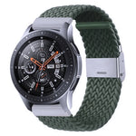 Dây đeo khóa kim loại bện nylon cho Galaxy Watch 4 20mm, 20mm