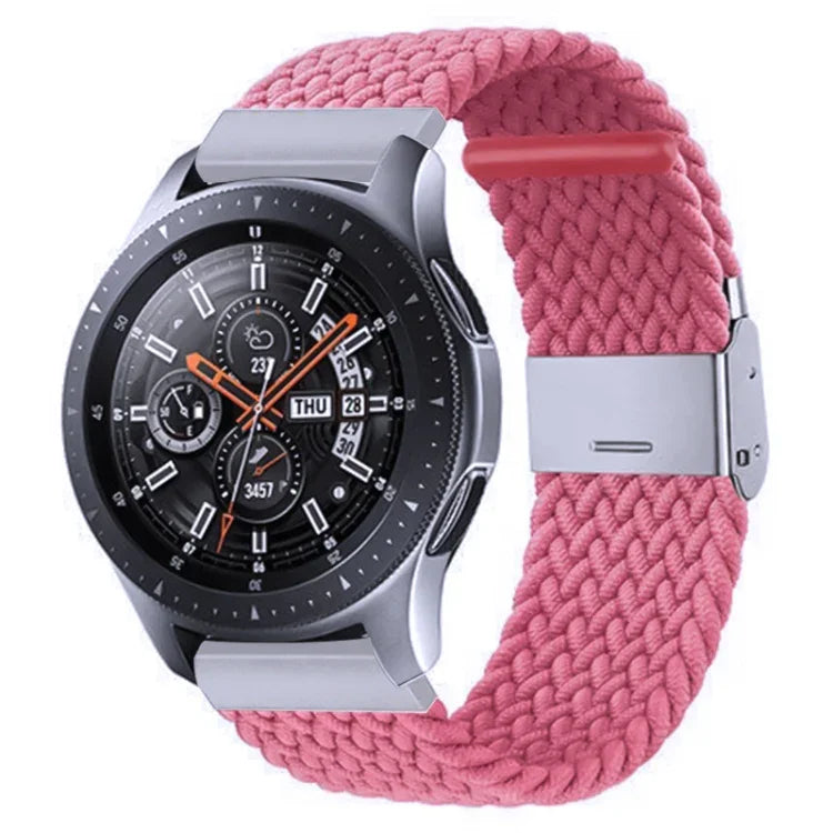 Dây đeo khóa kim loại bện nylon cho Galaxy Watch 4 20mm, 20mm