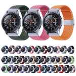 Dây đeo khóa kim loại bện nylon cho Galaxy Watch 4 20mm, 20mm