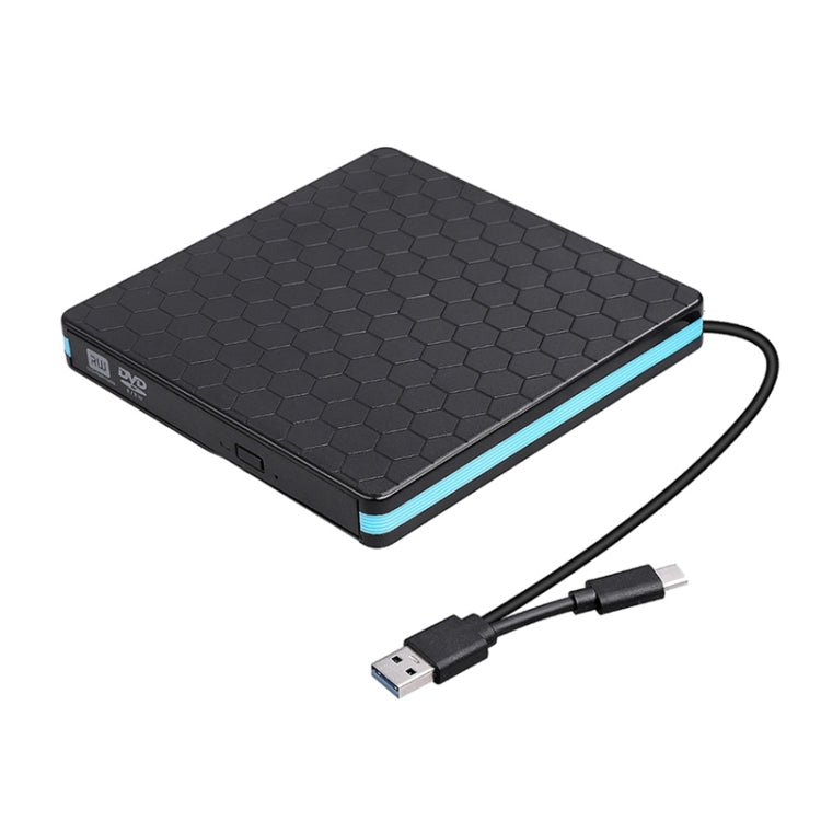 Đầu Đọc Quang Phổ Thông USB Type-C 3.0 Ghi Đĩa DVD/CD/VCD Ngoài RW SVCD, Đầu Đọc Quang Phổ Thông