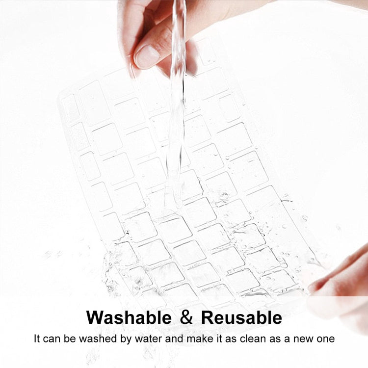 Màng bảo vệ bàn phím laptop TPU mềm siêu mỏng ENKAY cho MacBook Air 13.6 2022/2024 A2681 (M2) / A3113 (M3), Phiên bản: Phiên bản Mỹ, Phiên bản Mỹ, Phiên bản EU
