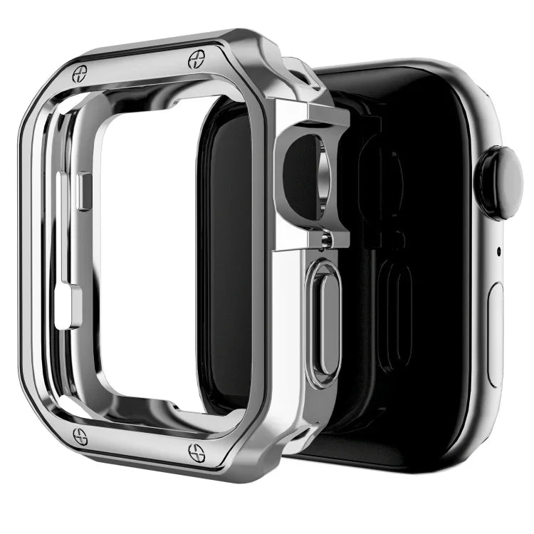 Ốp bảo vệ đồng hồ TPU mạ điện chống rơi cho Apple 1/2/3/4/5/6/7/SE, 38mm/40mm/41mm, 42mm/44mm/45mm