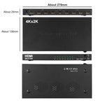 Bộ chia HDMI 1 x 8 4K x 2K 3840*2160/30HZ, 1 x 8 4K x 2K
